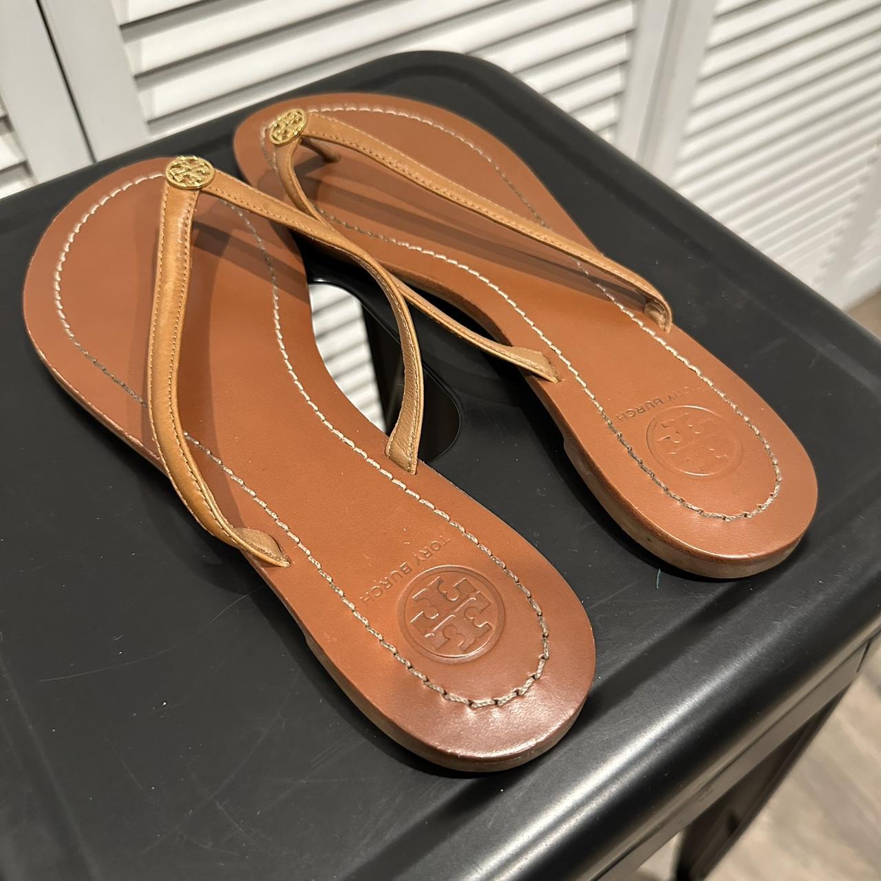 Tory burch brown on sale sandals