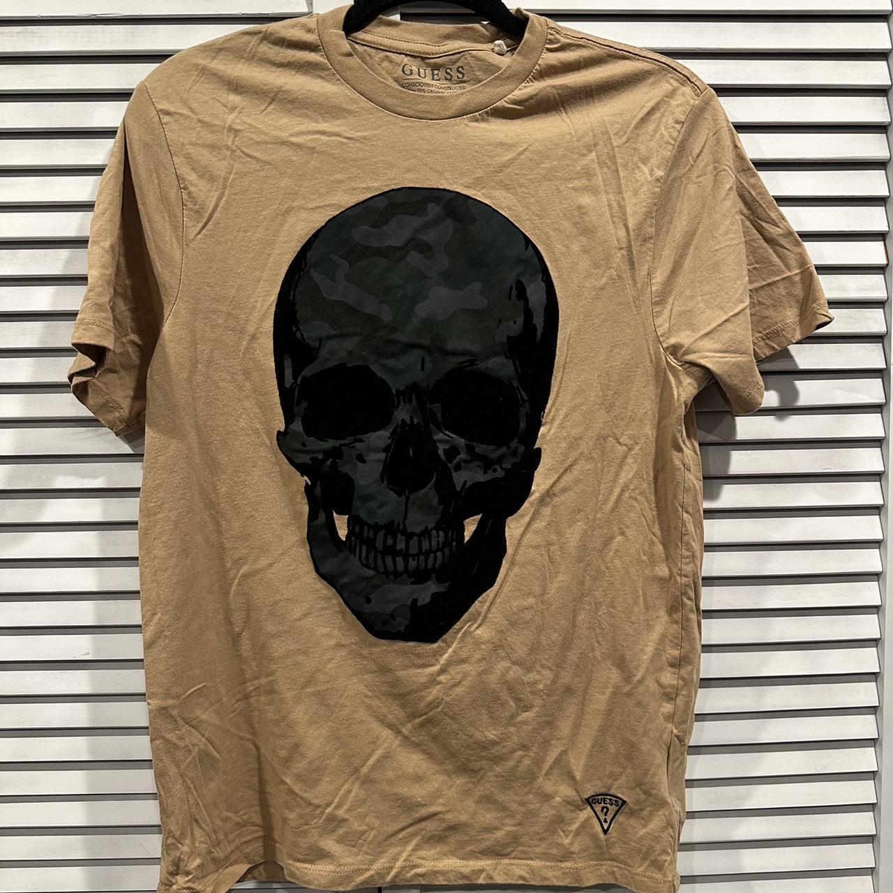 Guess skull shirt sale