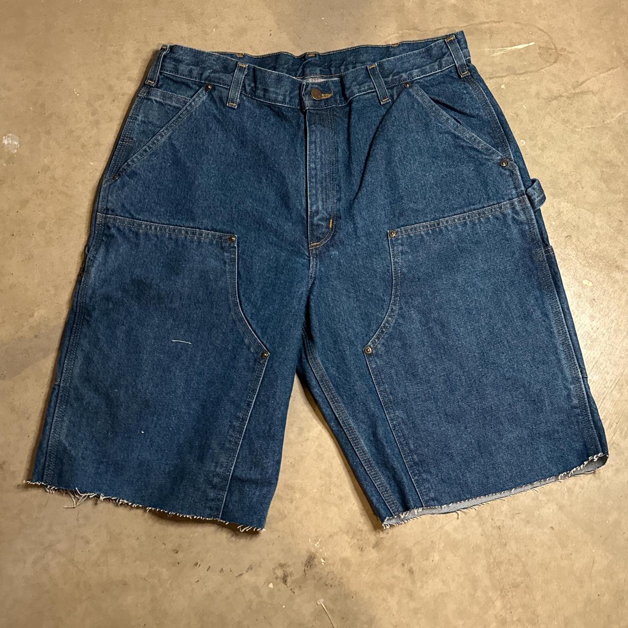 Carhartt Double Knee Jorts -Originally pants that... - Depop