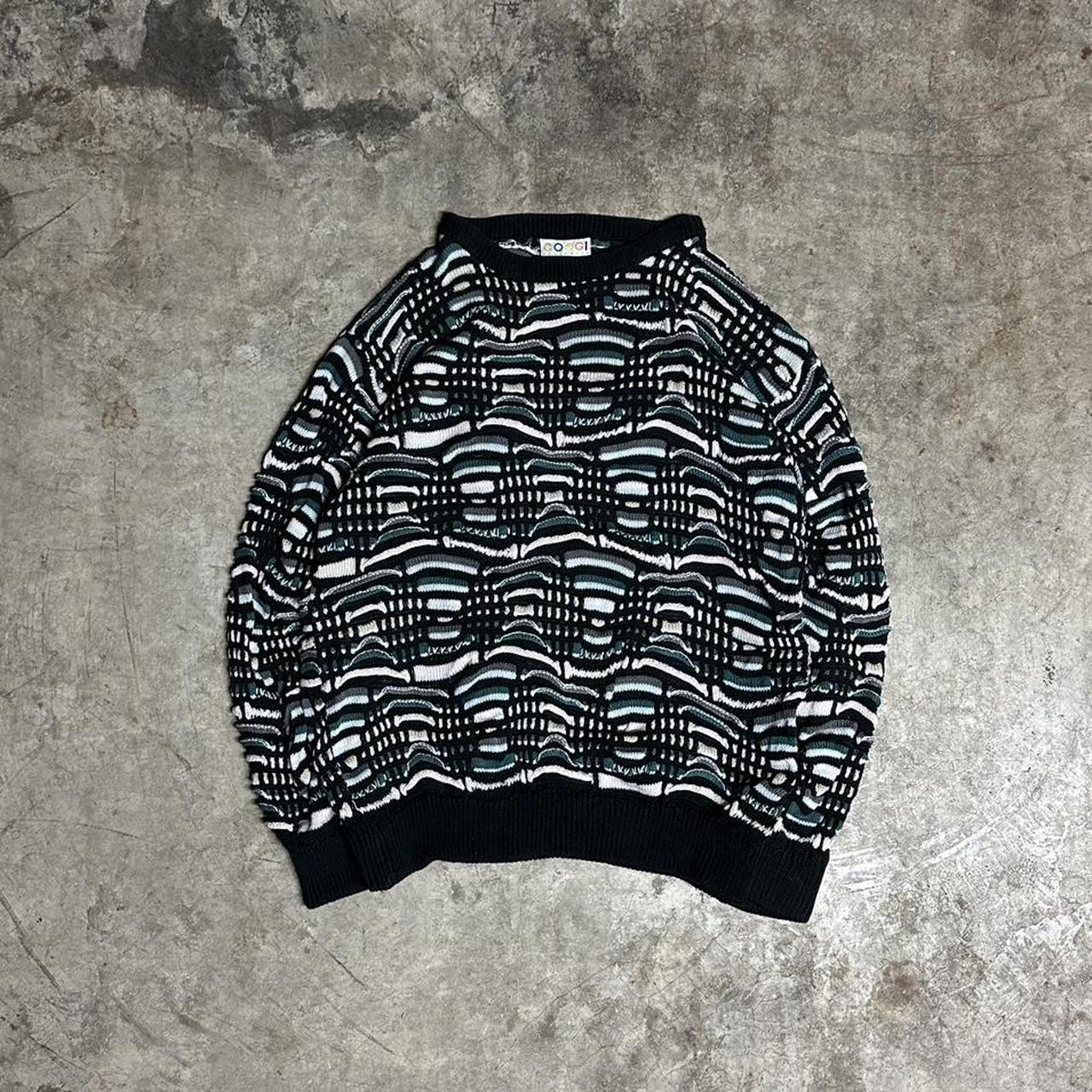 Coogi Men's Sweater - Multi - S – Coogi 3D Knit S… - image 1