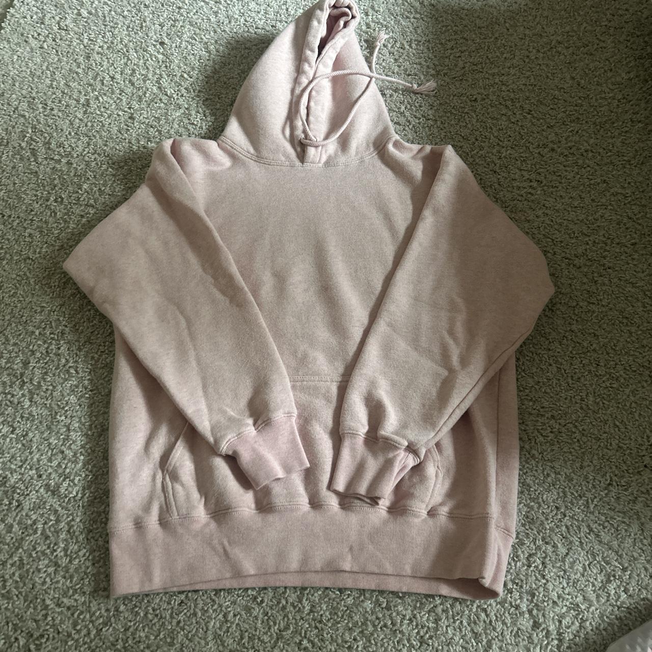 Brandy Melville Oversized XL Pink Christy Hoodie - Depop