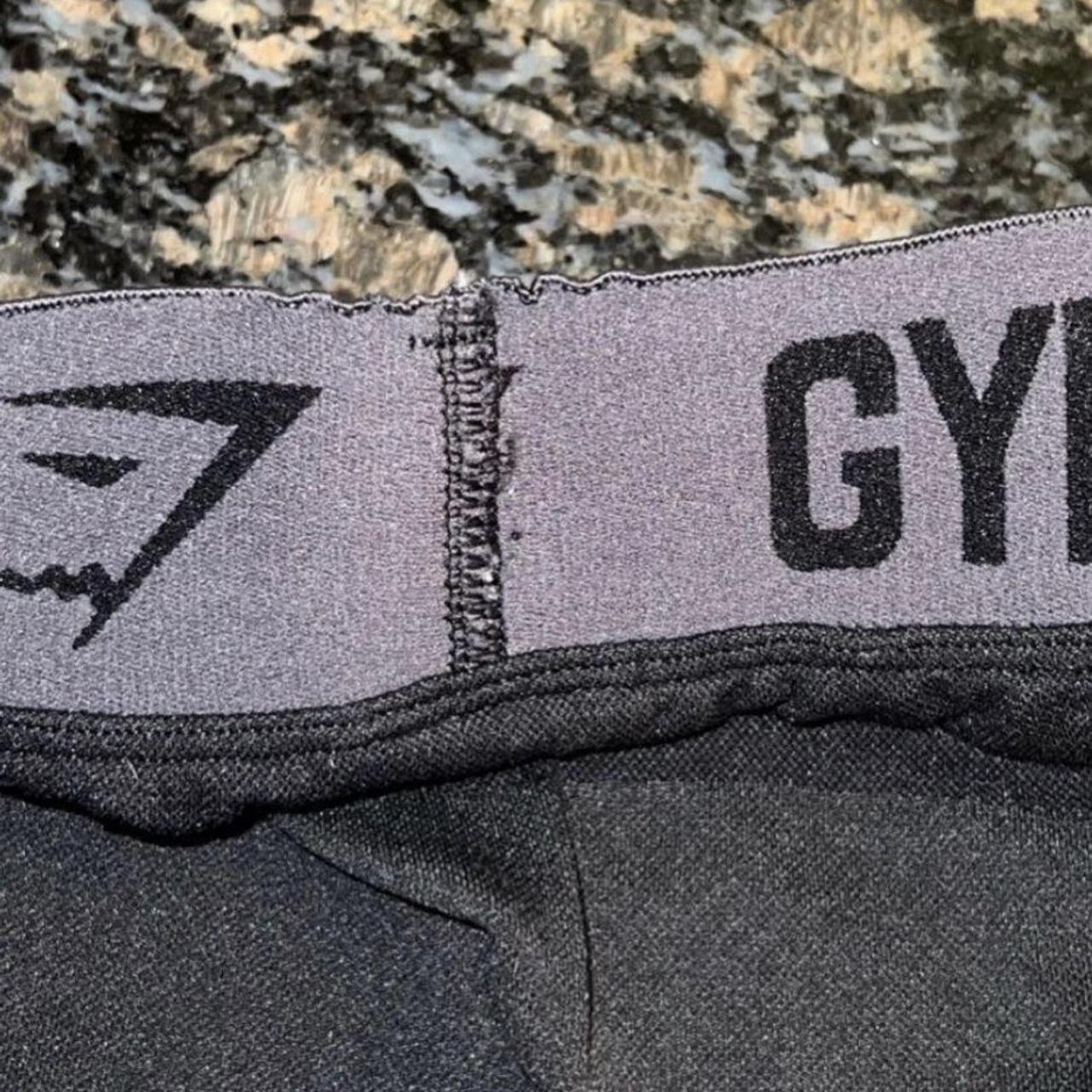 Gymshark Black Seamless Mid-Rise Flex Full Length - Depop