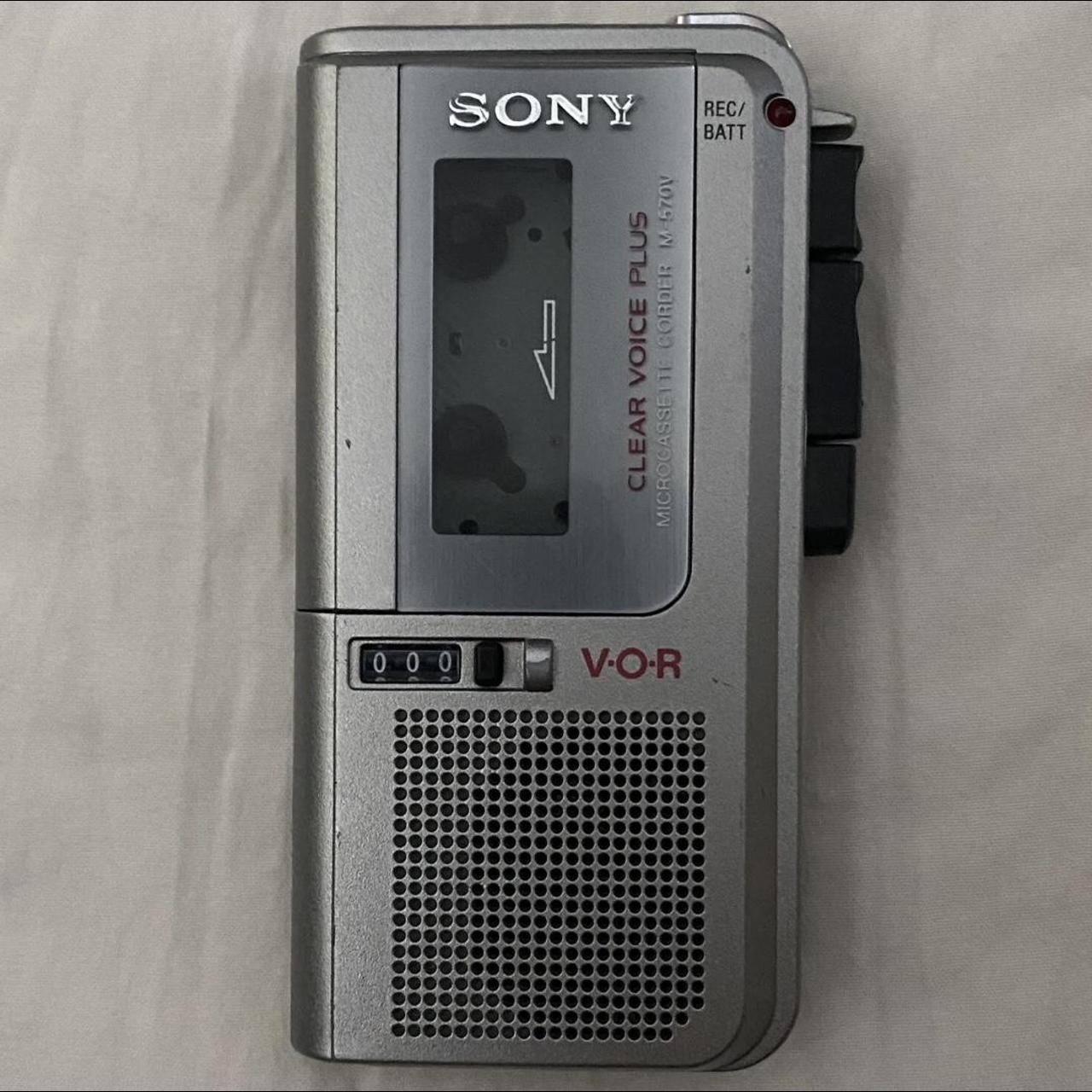 Sony M570V Micro Cassette Voice Recorder Not... Depop