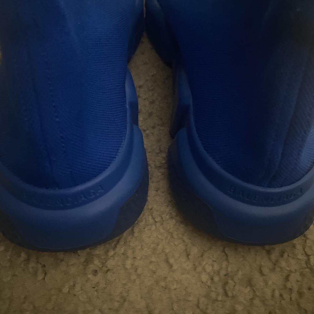 balenciaga sock shoes womens blue