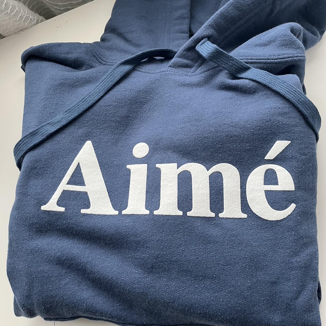 Aime Leon Dore Hoodie Sargasso Sea Blue Has large... - Depop