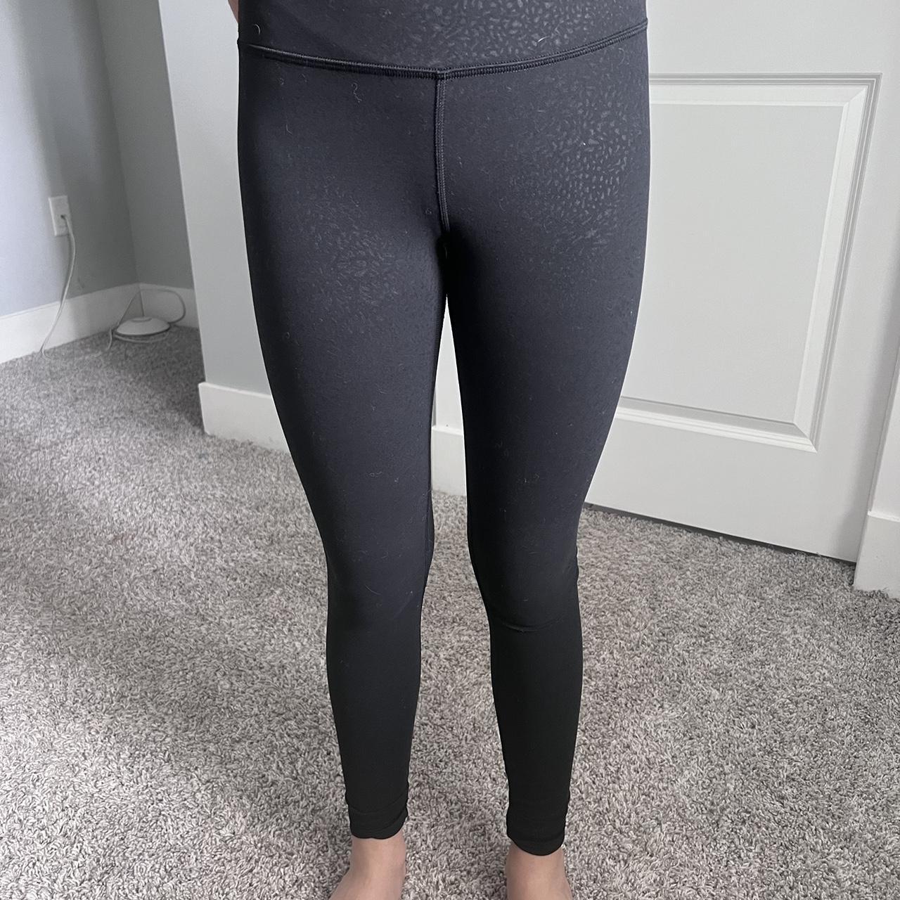 Black Lululemon leggings Size: 4 Brand: - Depop