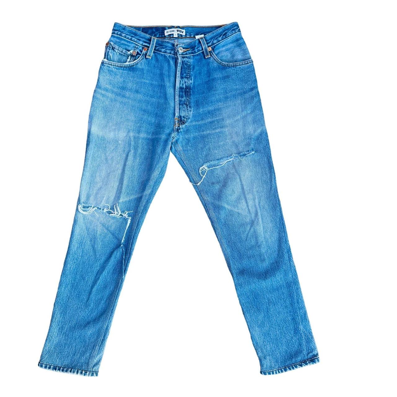 Popular Re/Done Vintage Distressed Jeans