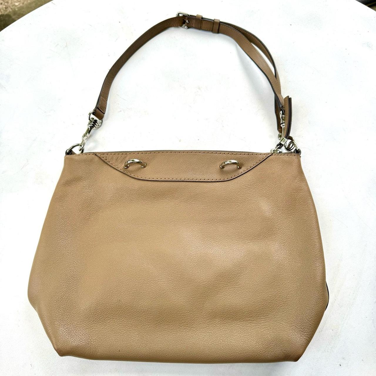 EUC RARE HENRI BENDEL New York Tan Leather Shoulder | Depop
