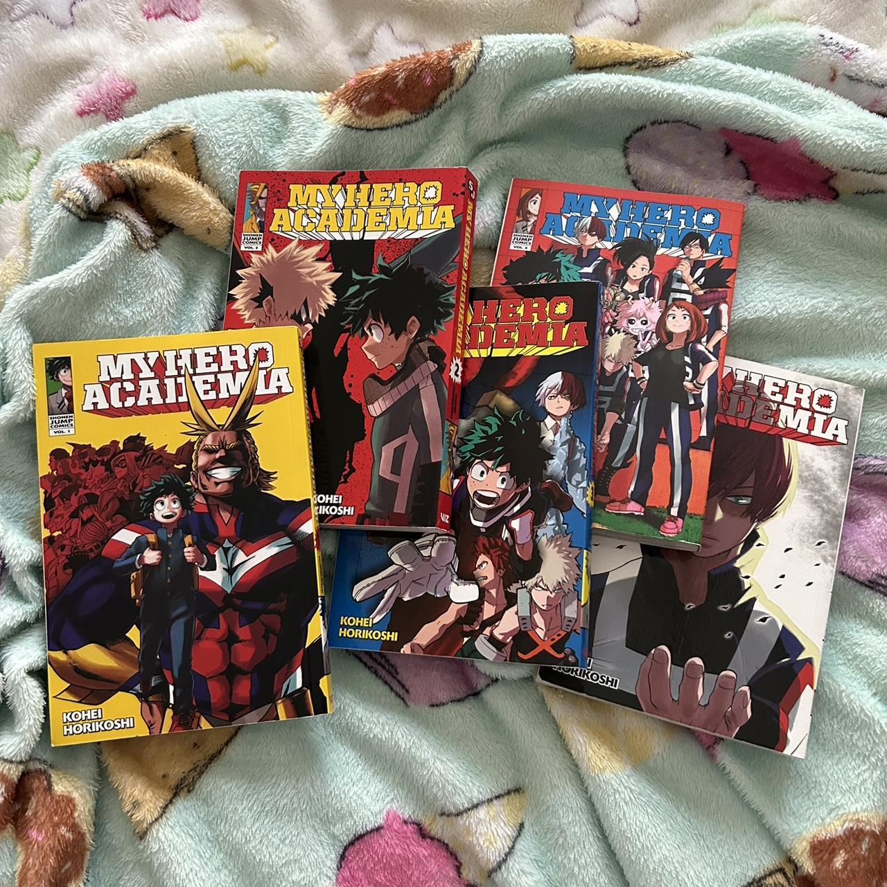 My Hero Academia Books (1-5) #anime #manga #mha... - Depop