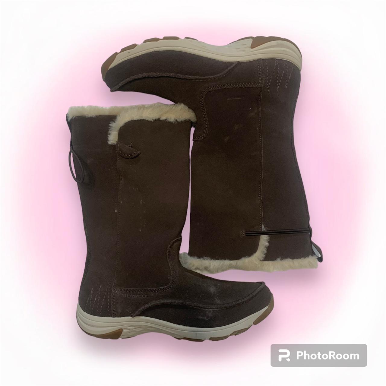MERRELL BOOTS 🧚🏻‍♀️ ; perfect snow boots super cute and... Depop