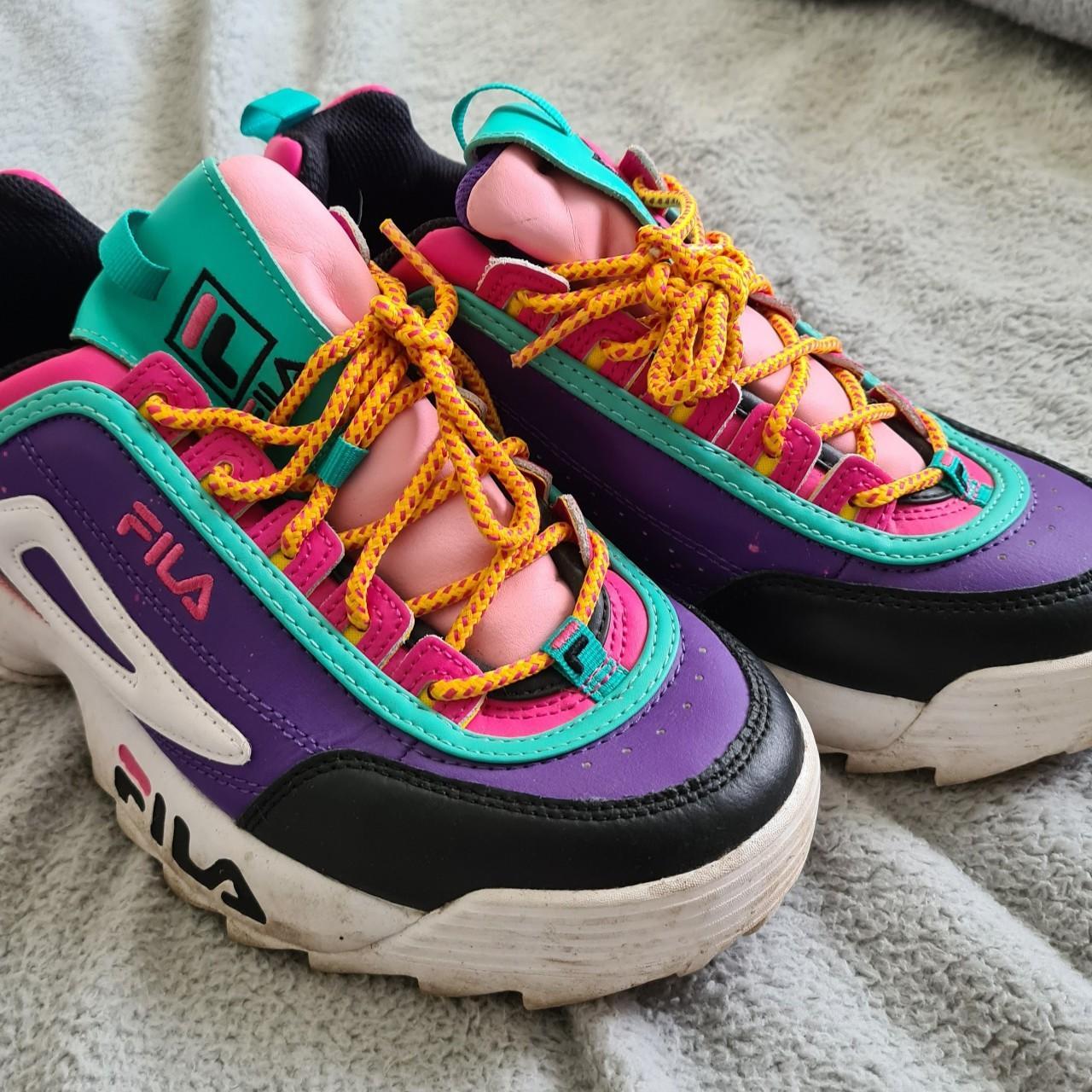 Fashion fila disruptor women's size 8