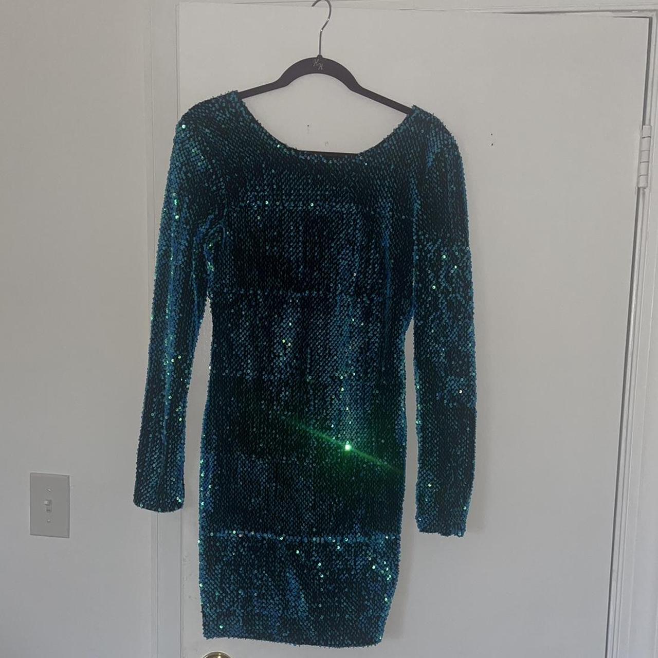 Motel Rocks Sequin Dress Pictures W Flash and W/O... - Depop