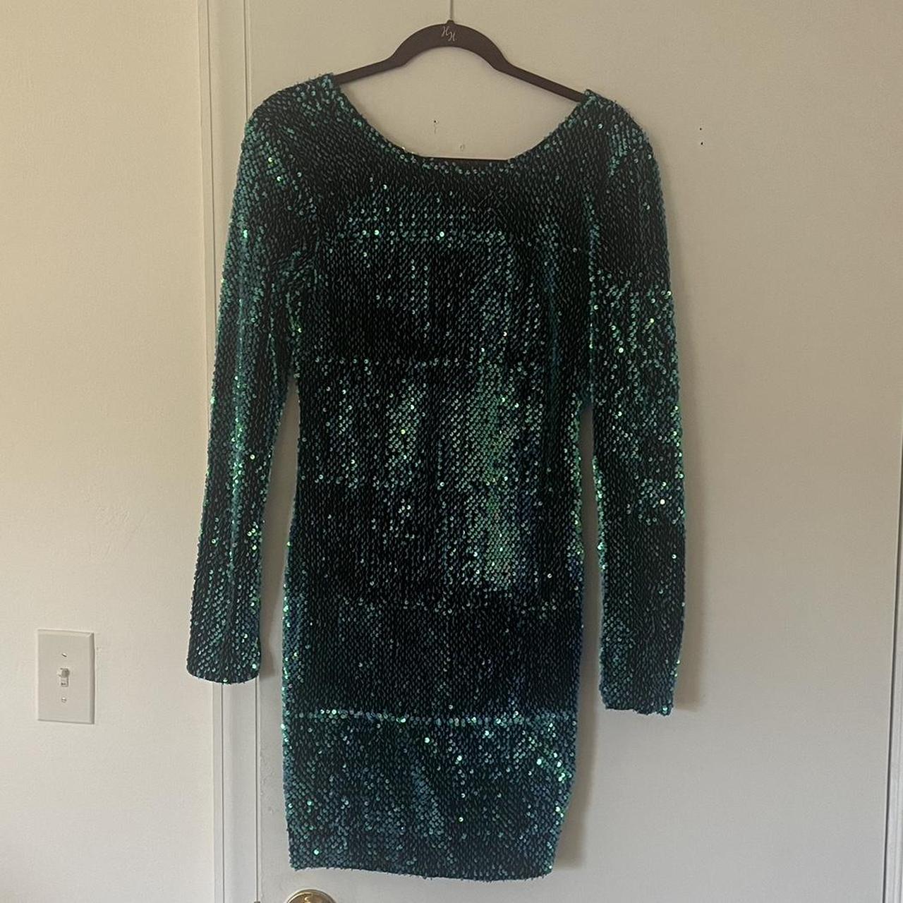 Motel Rocks Sequin Dress Pictures W Flash and W/O... - Depop