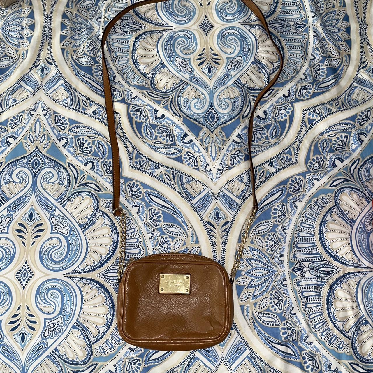 Michael Kors Small Crossbody/ Shoulder Bag Tanish... Depop