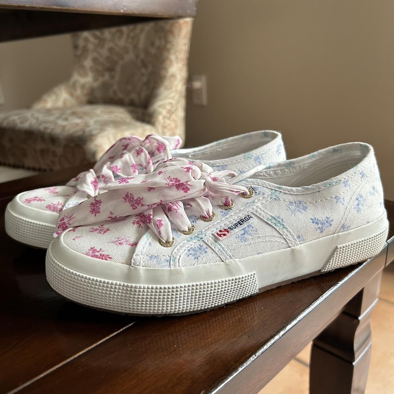 Floral superga sneakers best sale