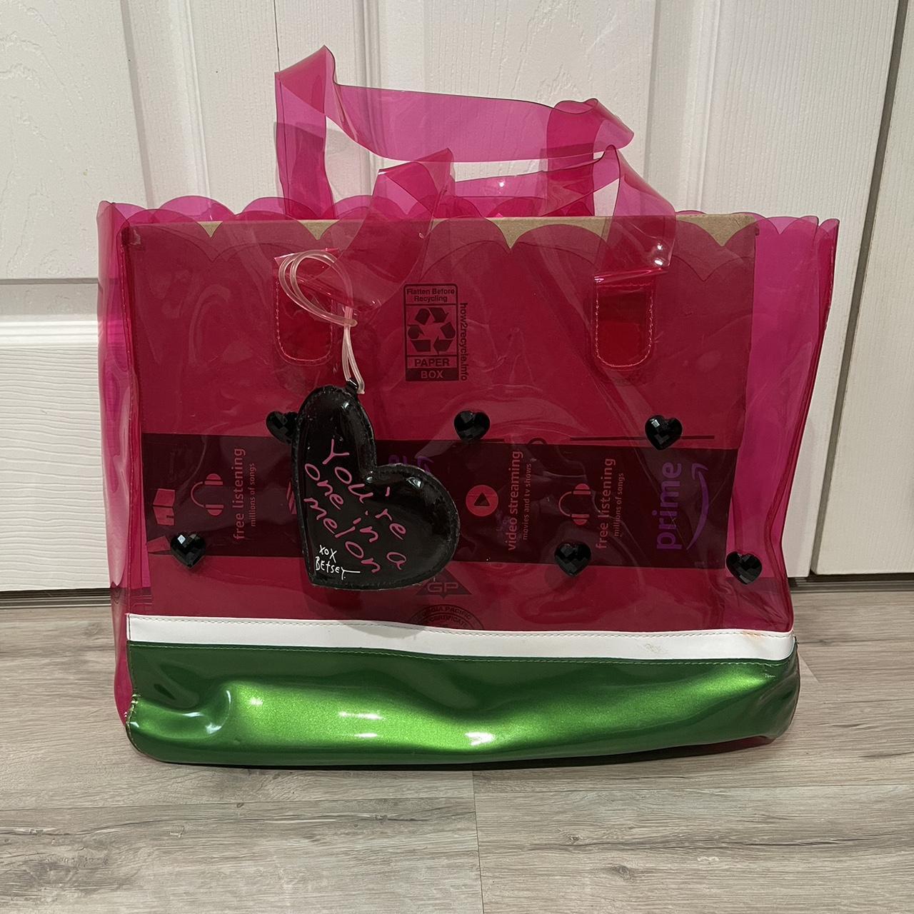 Orders betsey johnson clear tote