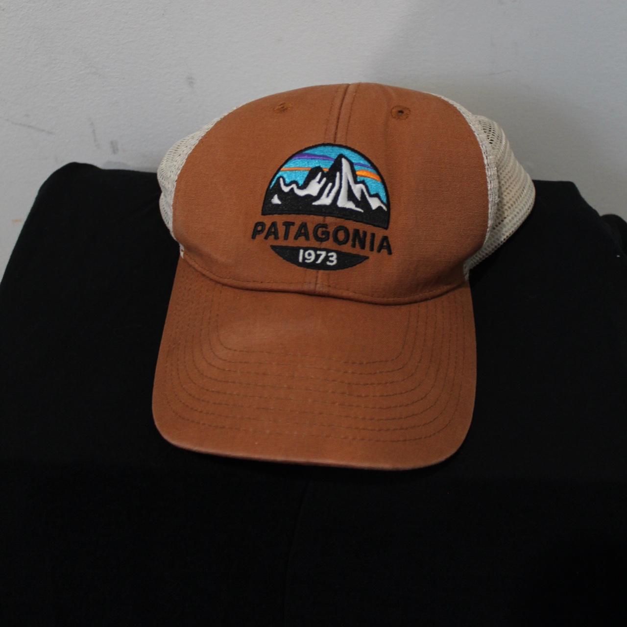 Vintage Patagonia Fisherman's Hat Cap Polyester Mesh - Depop