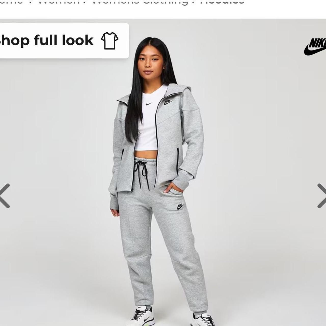 Women s grey Nike tech full tracksuit size xs s but