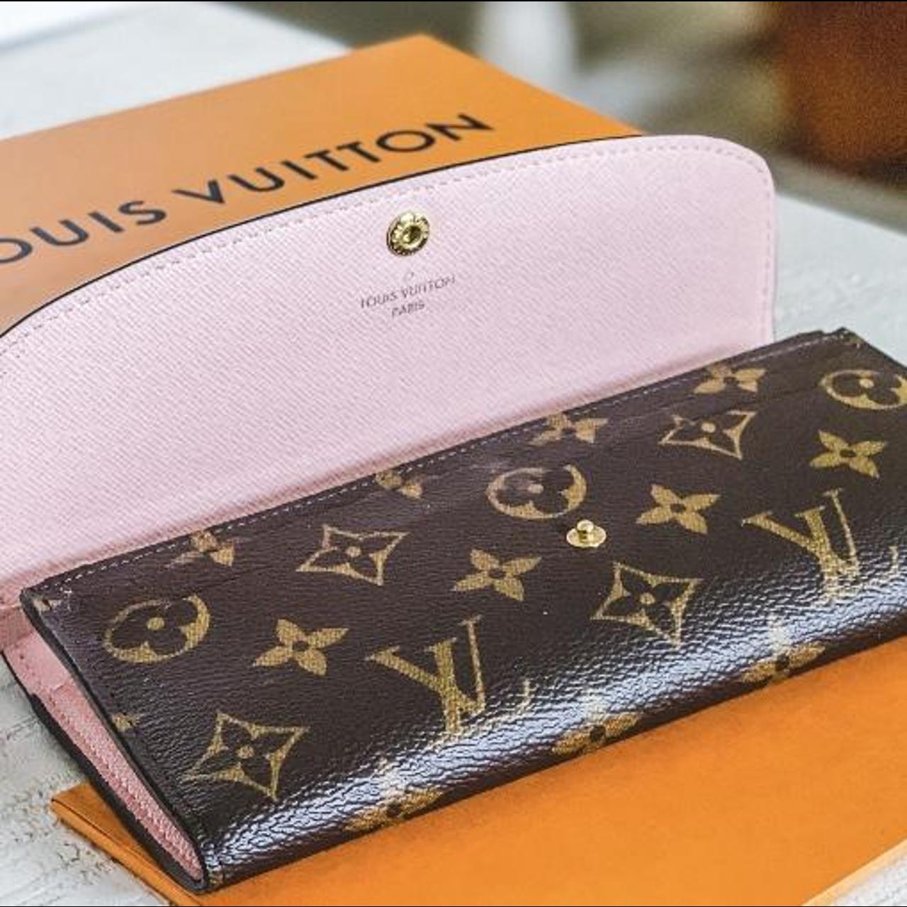 Louis Vuitton Emilie Wallet MESSAGE BEFORE - Depop
