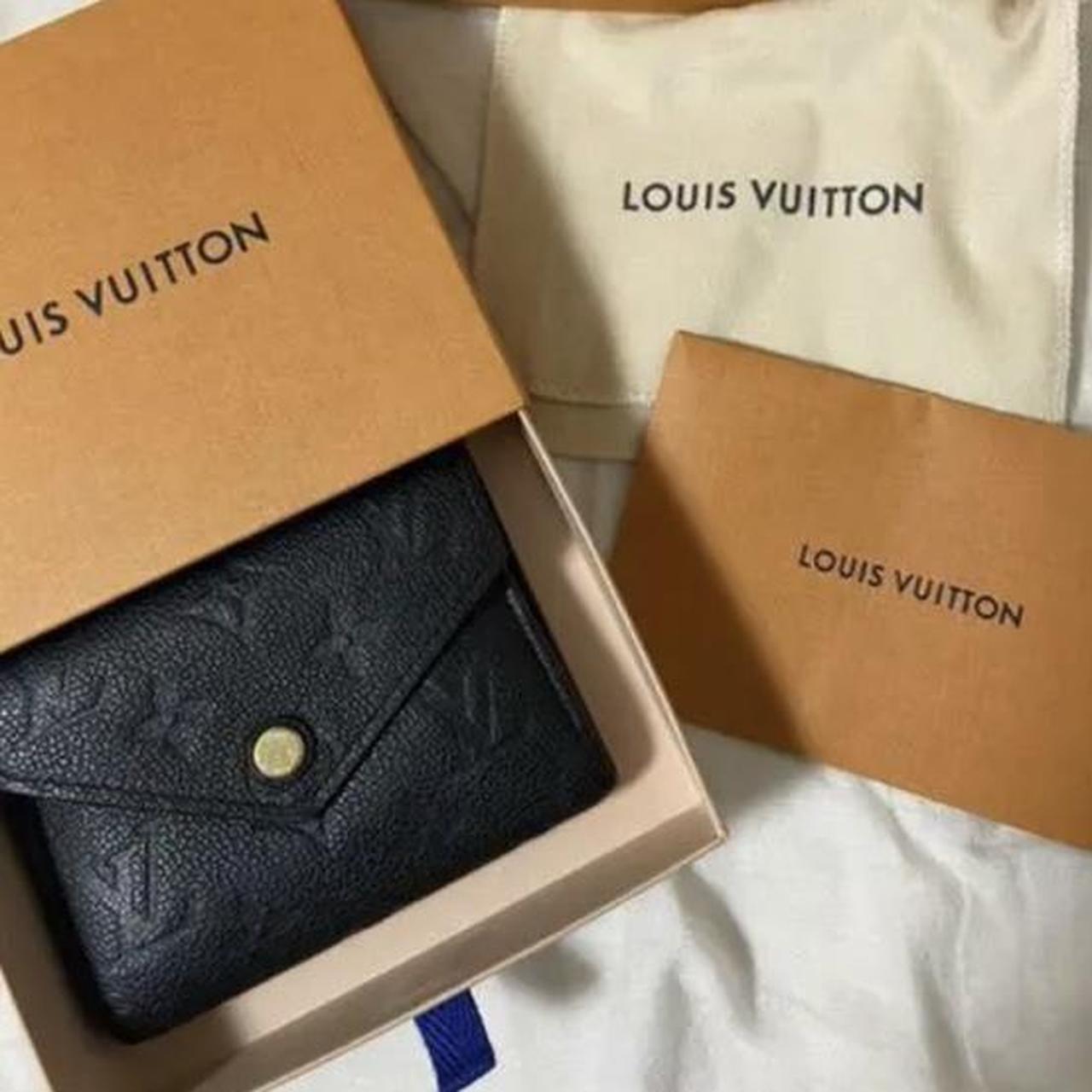 Louis Vuitton Vintage - Monogram Empreinte Zoe Wallet - Black