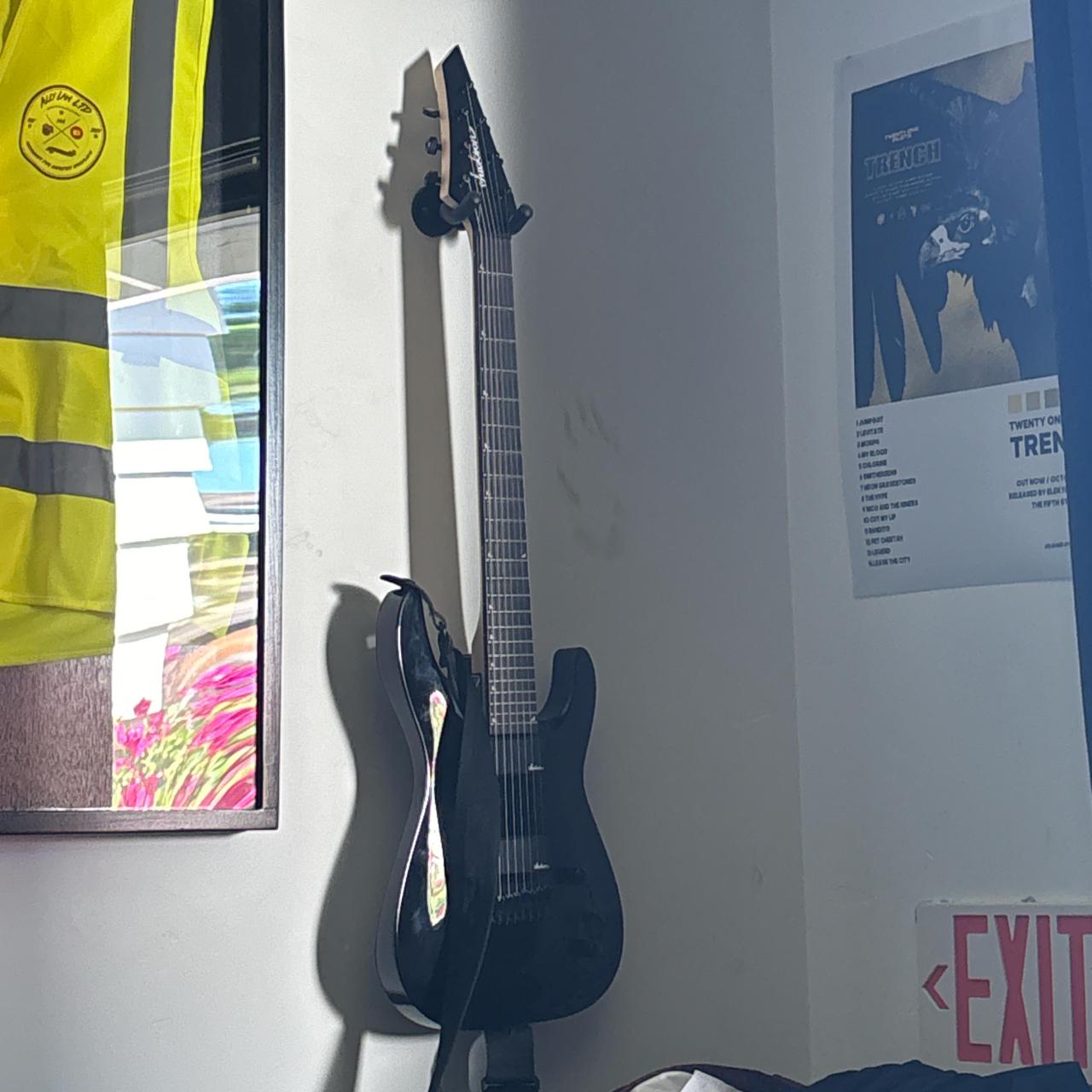 Jackson 7 String New Strings Polished Fretboard - Depop