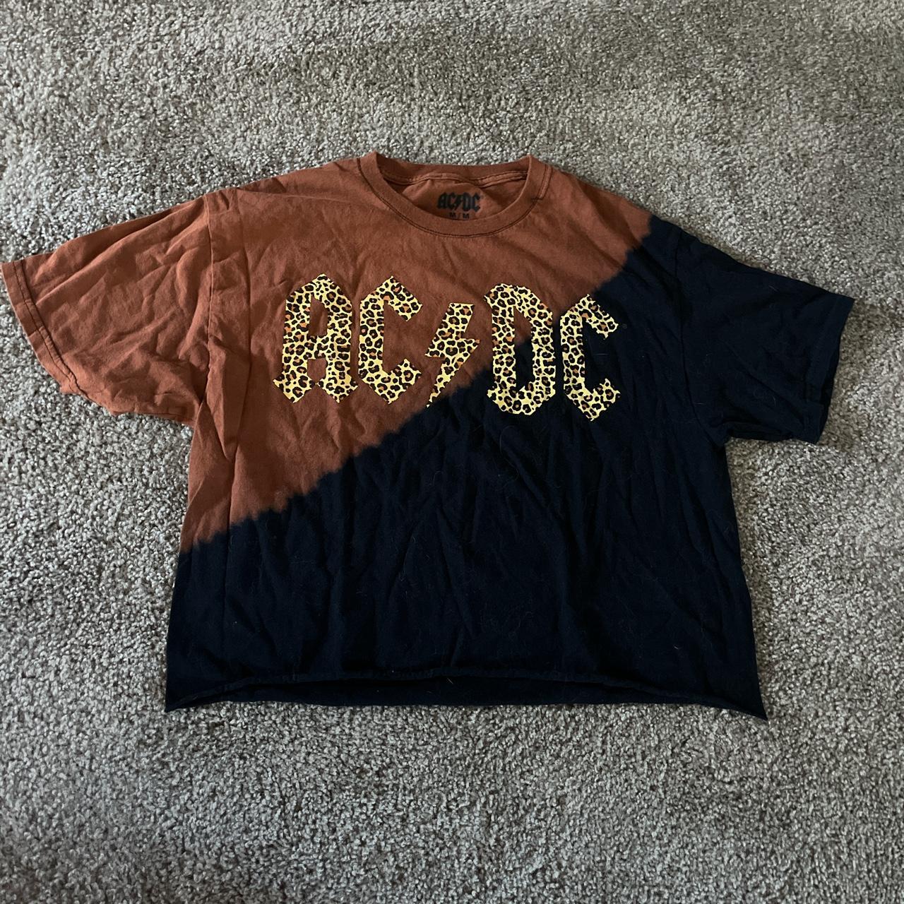 AC/DC Crop top - Depop