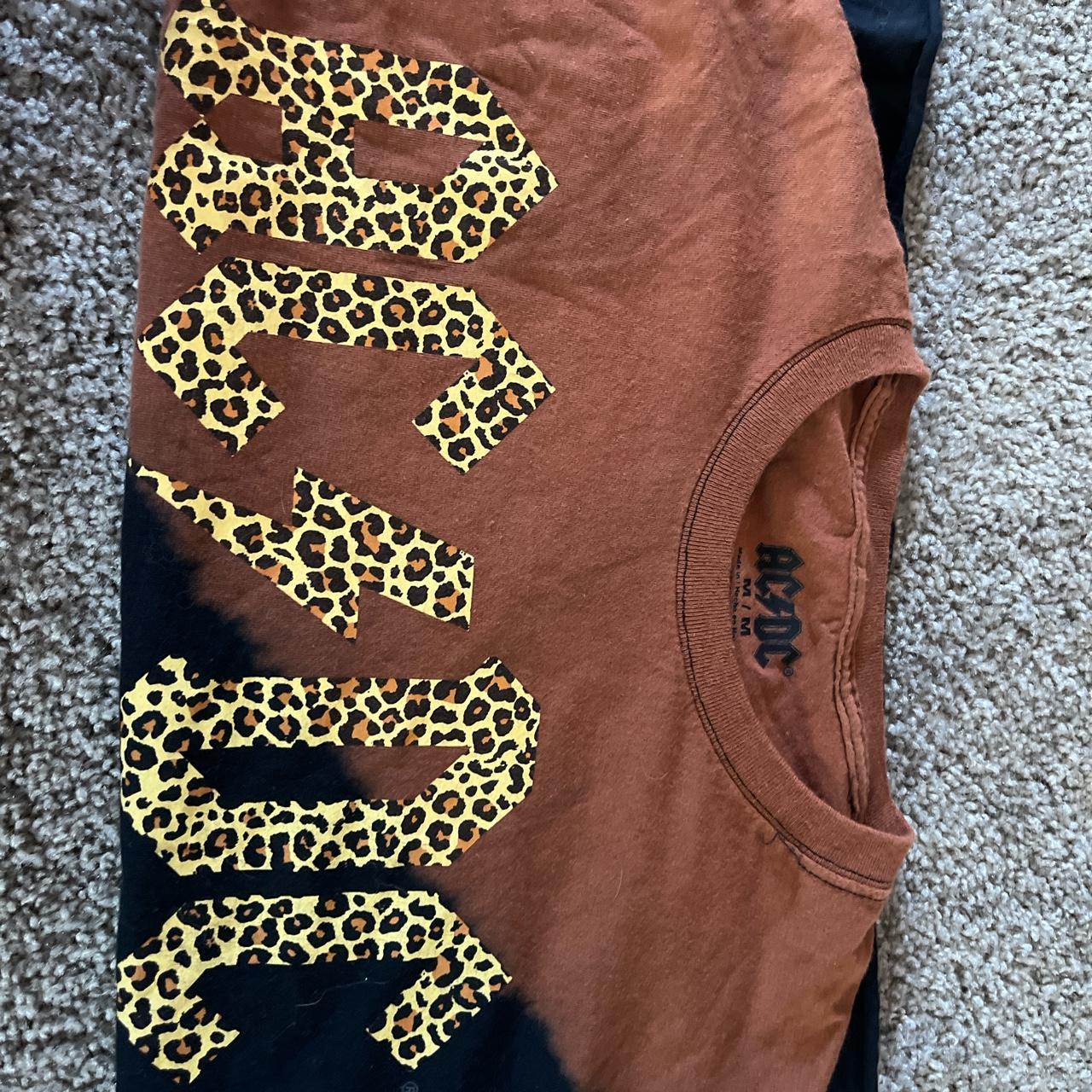 AC/DC Crop top - Depop