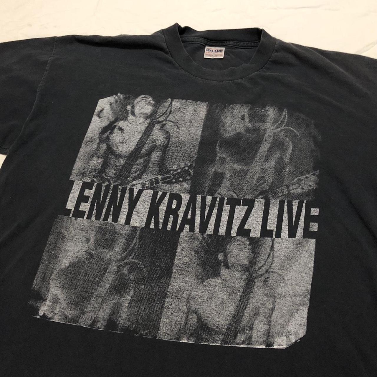 Vintage lenny kravitz live band t-shirt, no date but...