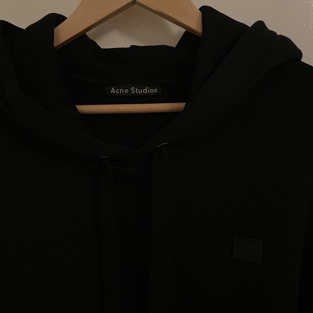 Acne Studios Ferris Face Hoody in Black Slight fade | Depop