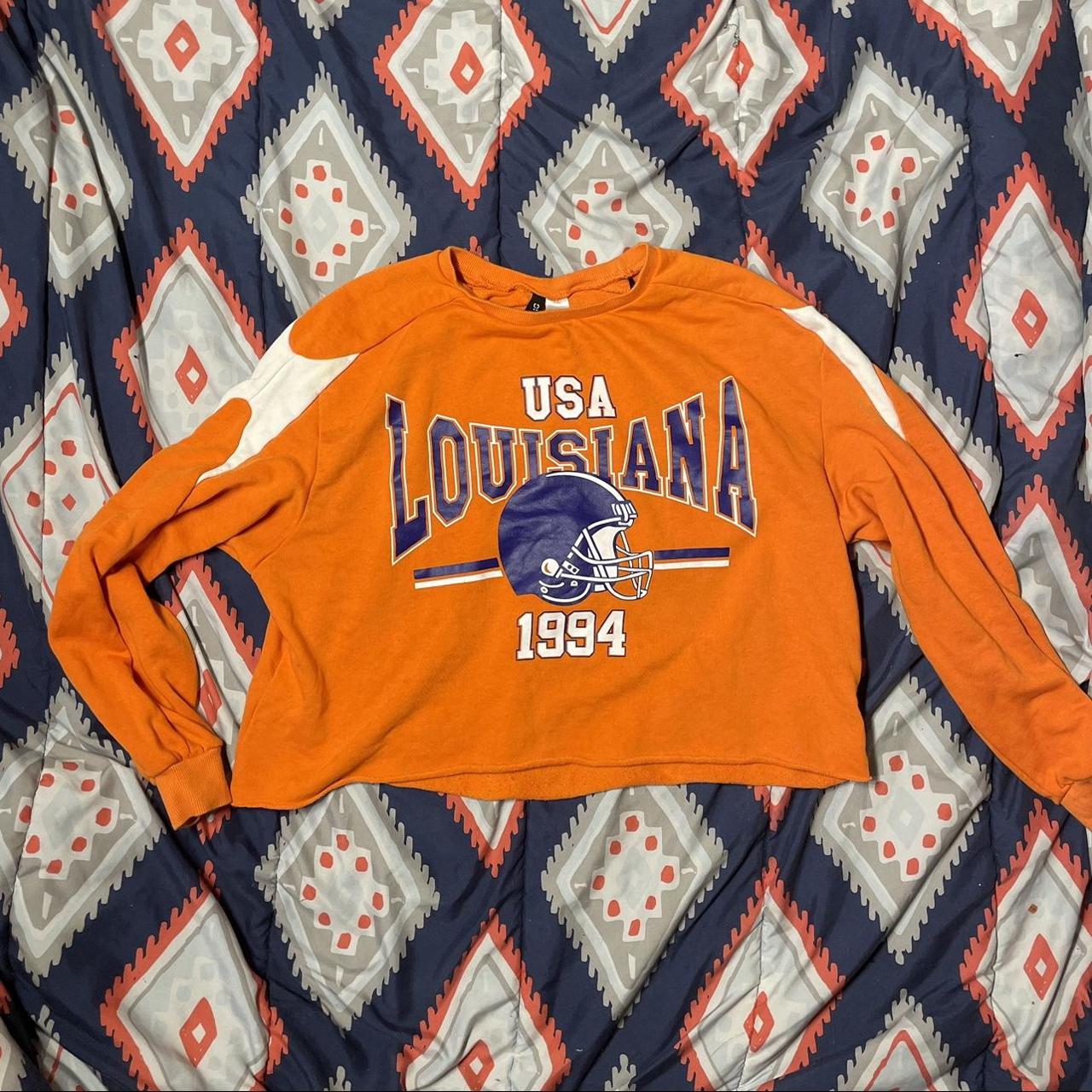 Orange best sale sweatshirt h&m