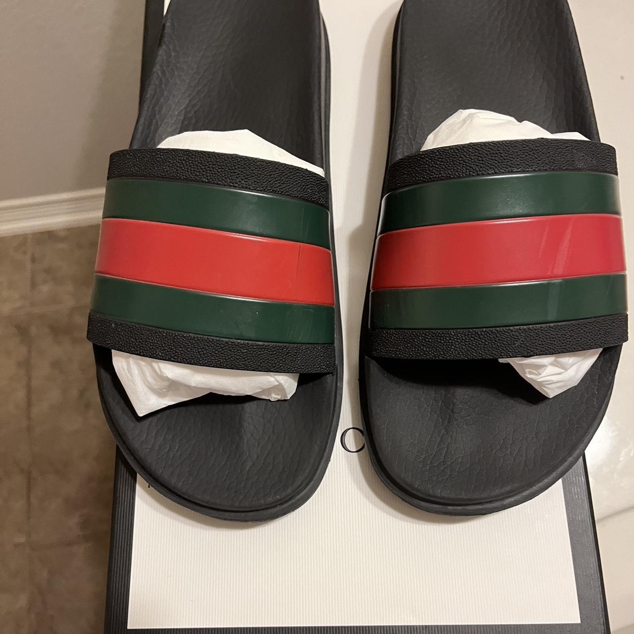 gucci plastic slides