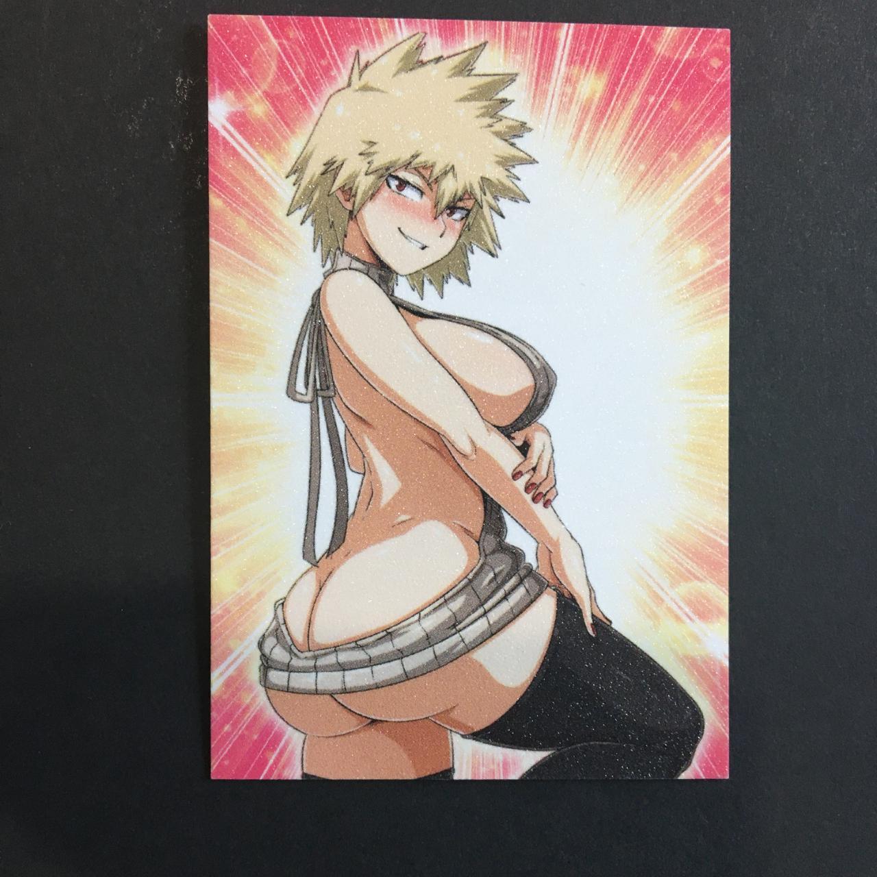 My hero academia MHA Mitsuki Bakugo Mom sexy shiny card