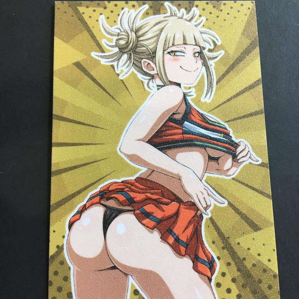 My hero academia MHA Himiko Toga sexy shiny card - Depop