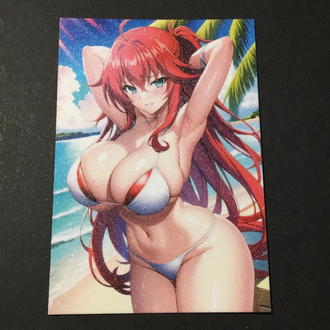 High School DxD Rias Gremory Sexy Custom Fan... - Depop