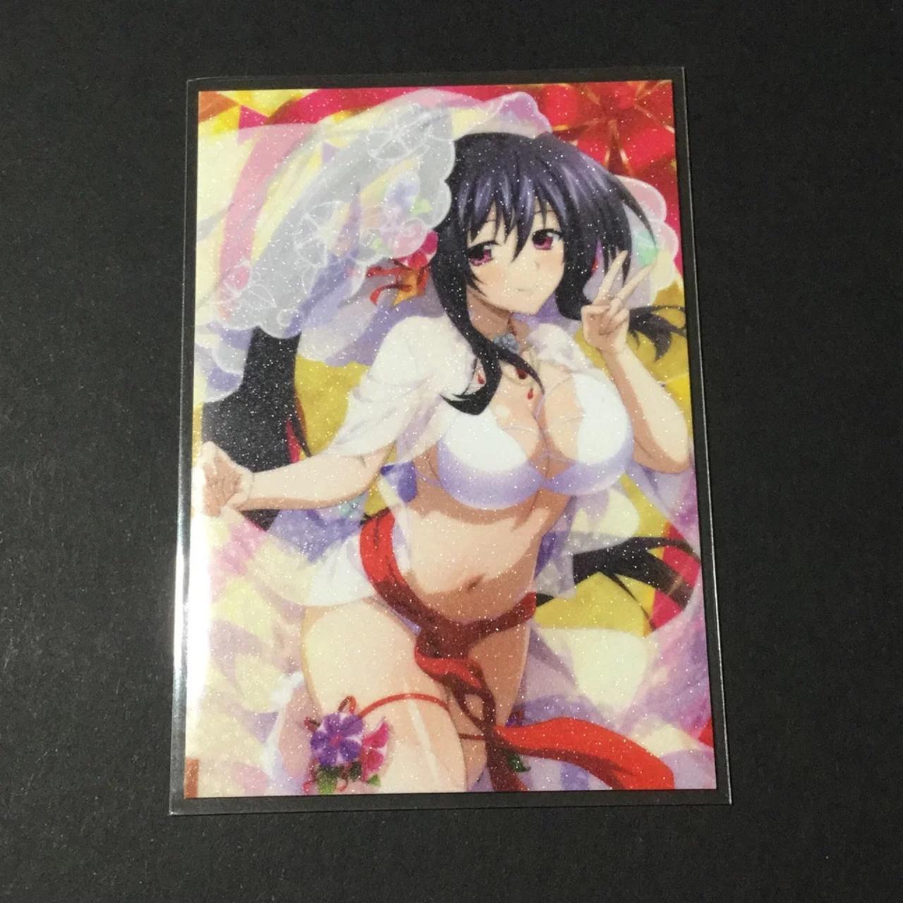 High School DxD Akeno Himejima Sexy Custom Fan... - Depop