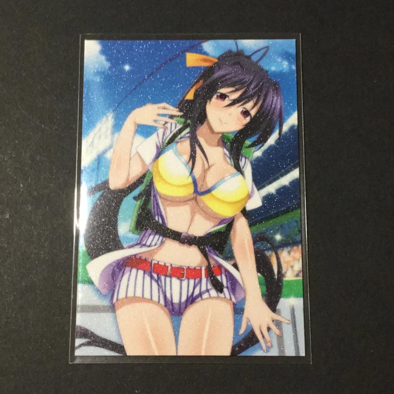 High School DxD Akeno Himejima Sexy Custom Fan... - Depop