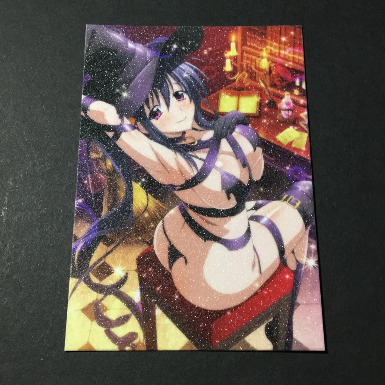 High School DxD Akeno Himejima Sexy Custom Fan... - Depop