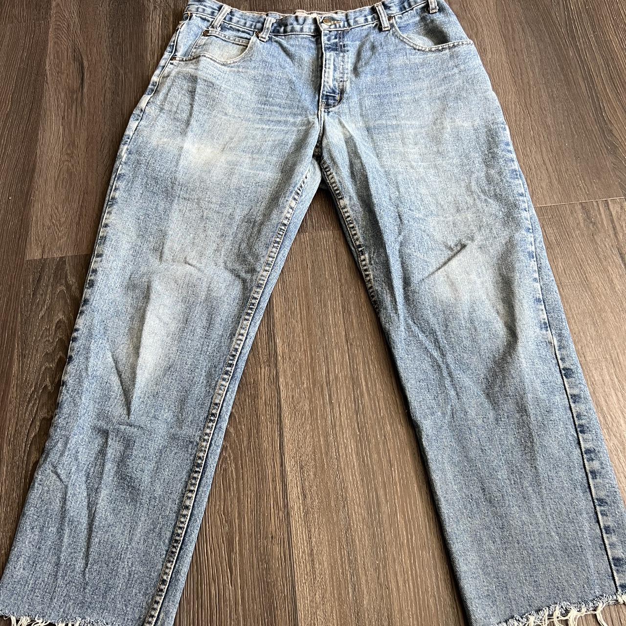High Sierra cropped denim Jeans | US Mens 38x30... - Depop