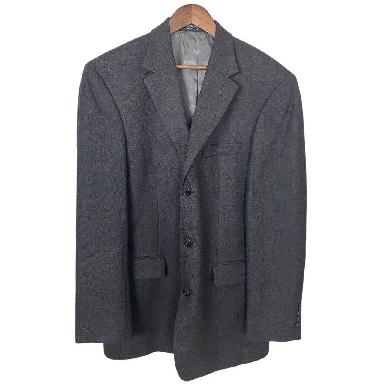 Men's Tailored jacket - Multi - L – ANDREW FEZZA Italy Wool Cashmere Gray Blazer …