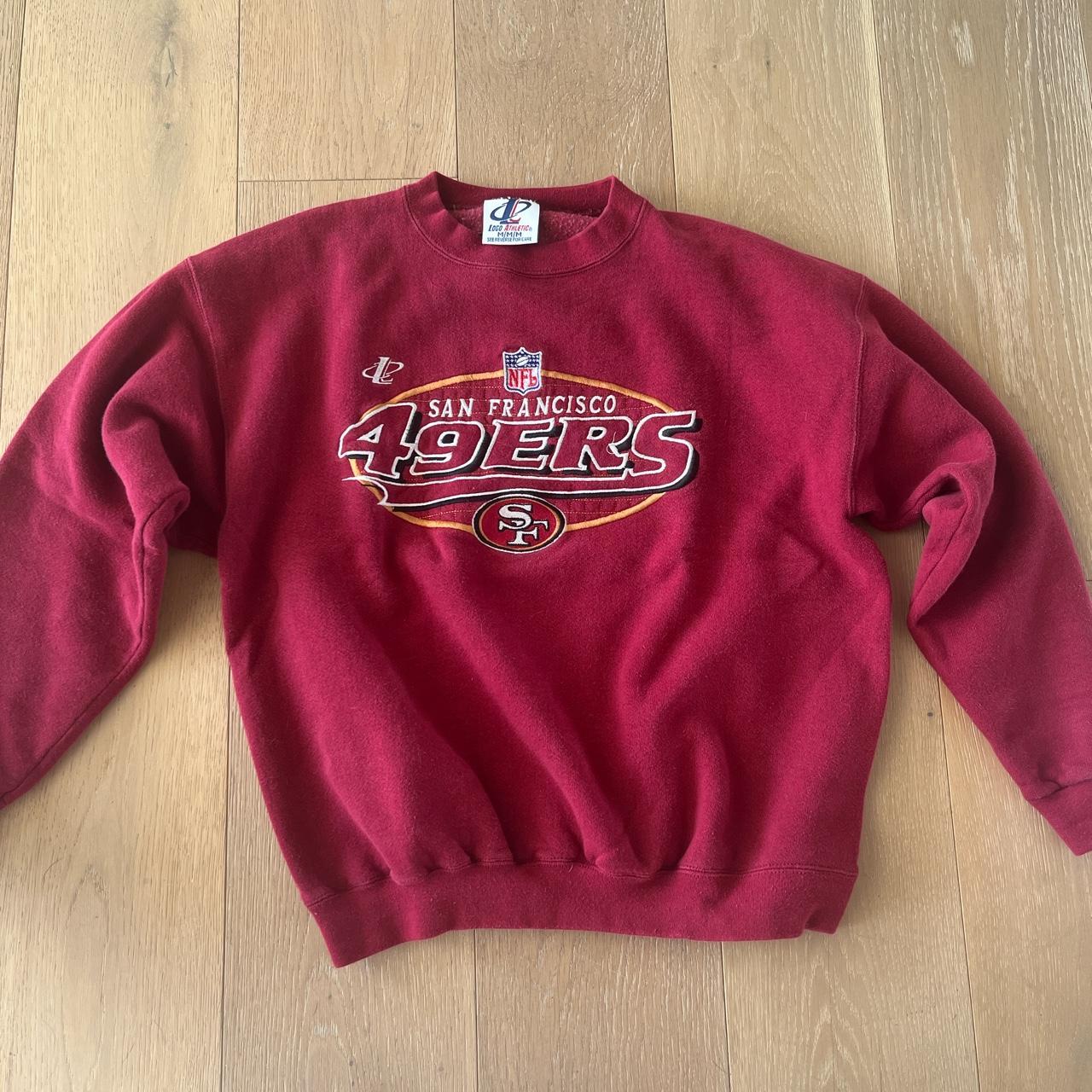 pink 49ers sweatshirt