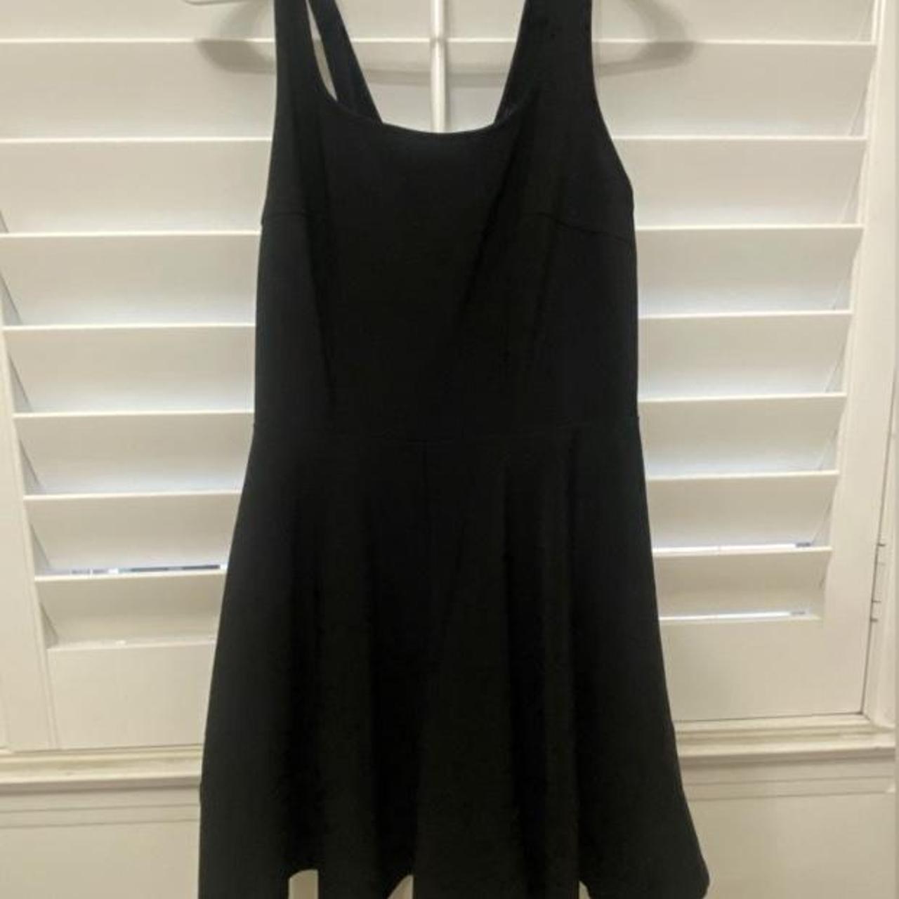 Home Before Daylight Black Skater Dress only worn Depop