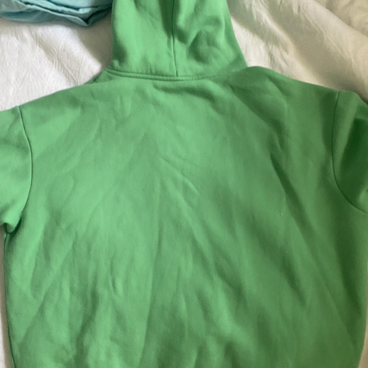 White fox green hoodie RRP $80 - Depop