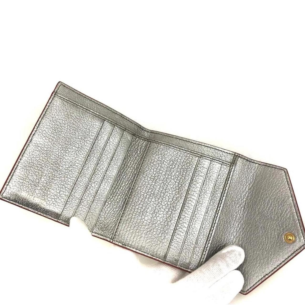 Miu Miu Women's Wallets - Silver – Miu Miu silver… - image 5