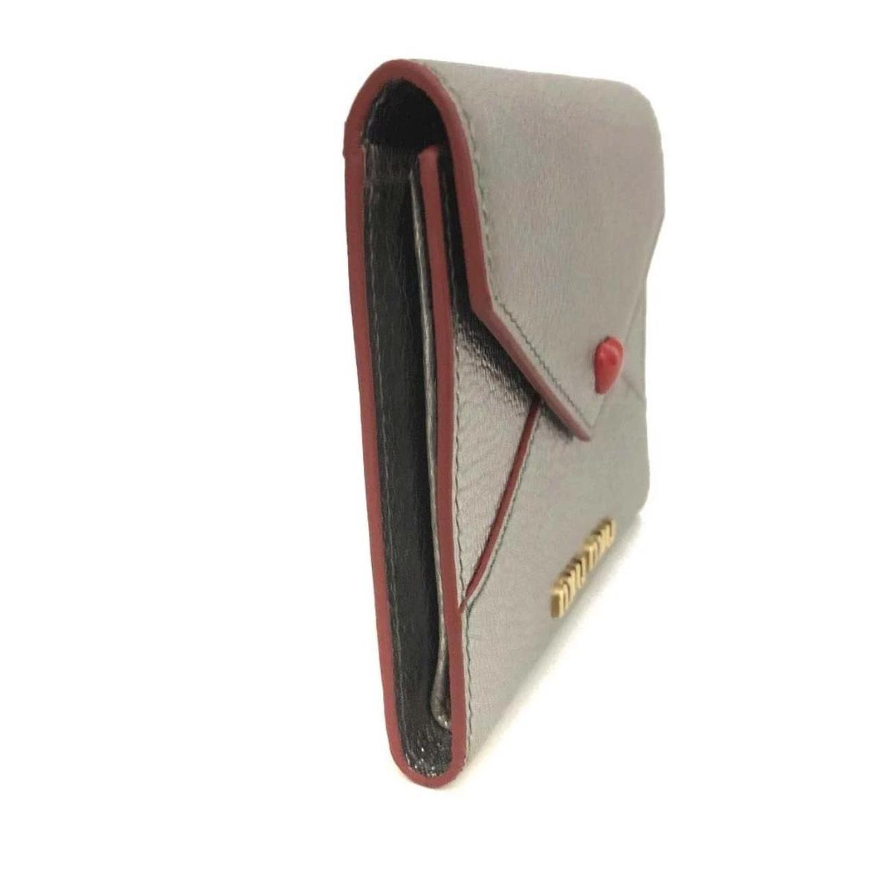 Miu Miu Women's Wallets - Silver – Miu Miu silver… - image 2