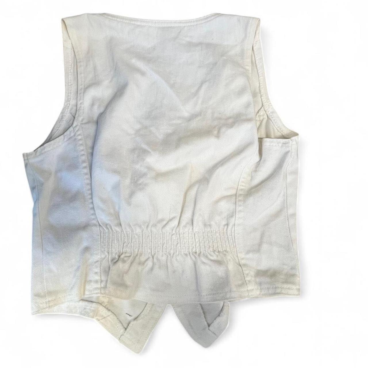 Levi's Women's Vest - White - M – Vintage 70’s Le… - image 6
