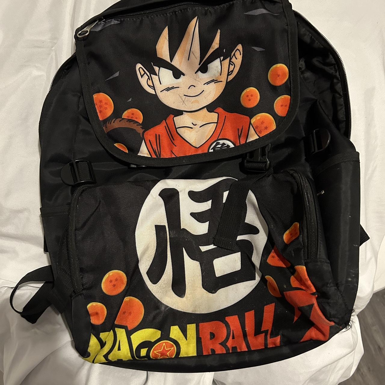 DBZ Backpack used, cleaned, stitching almost - Depop