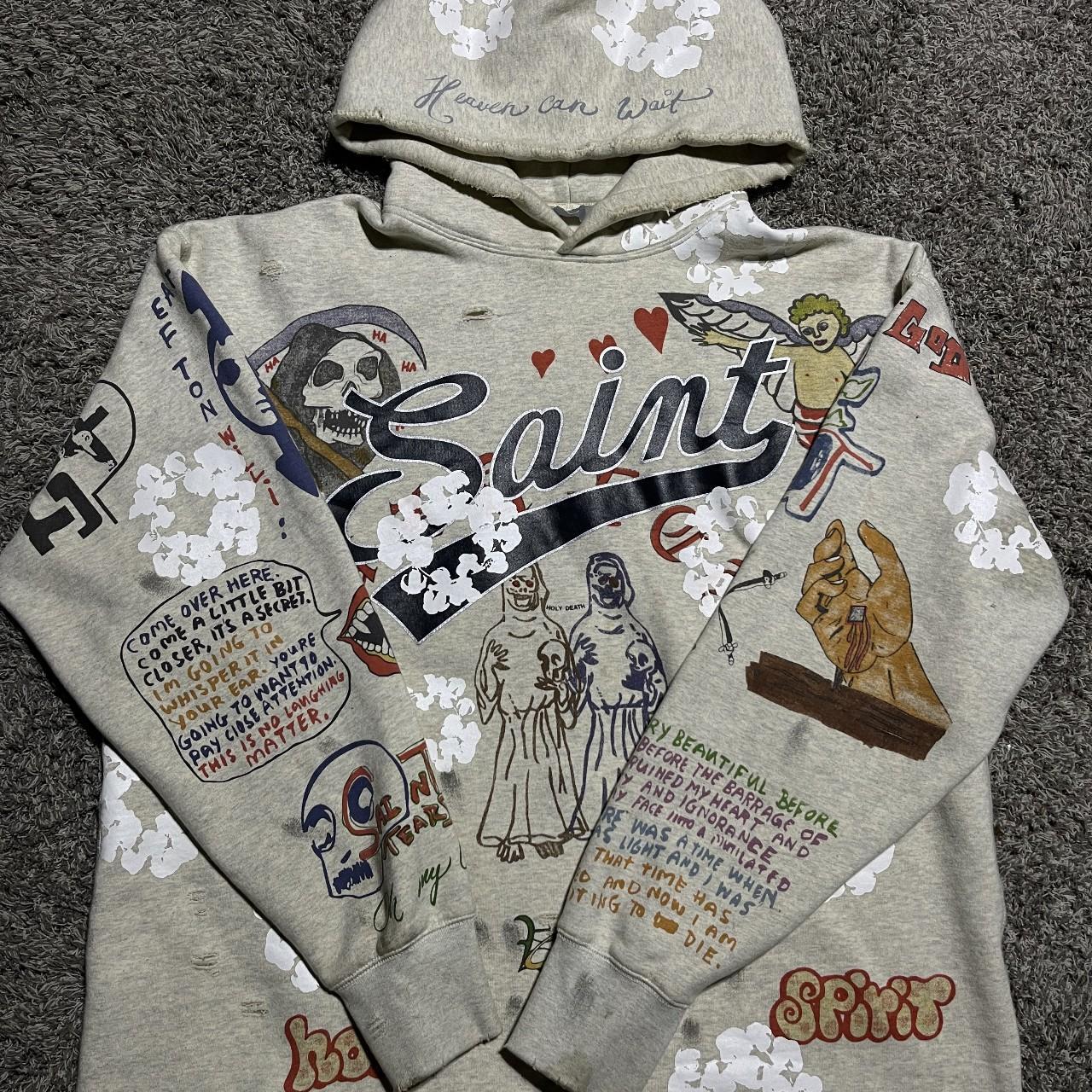 Saint Mxxxxxx x Denim Tears Graffiti | Depop