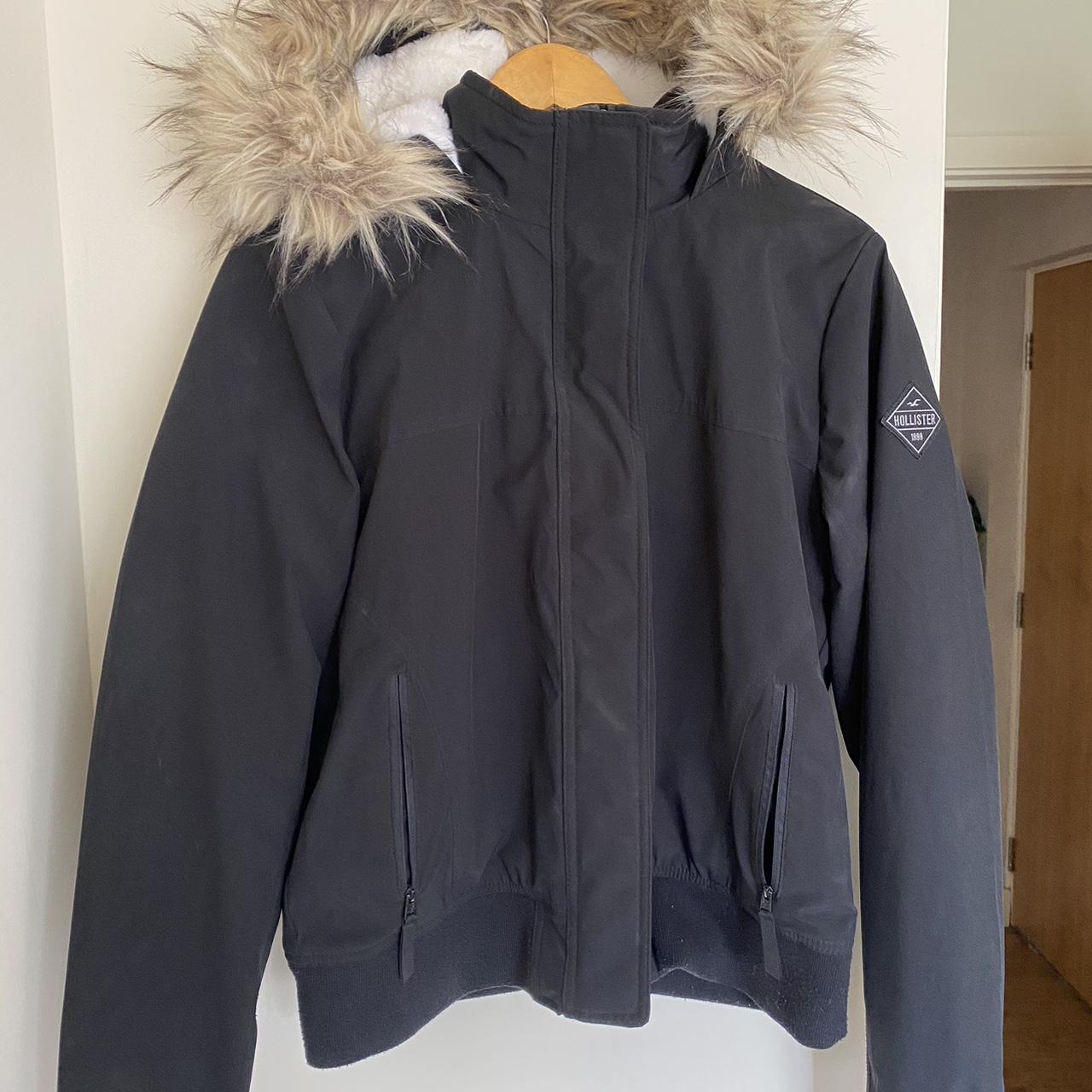 Hollister cozy lined clearance bomber jacket