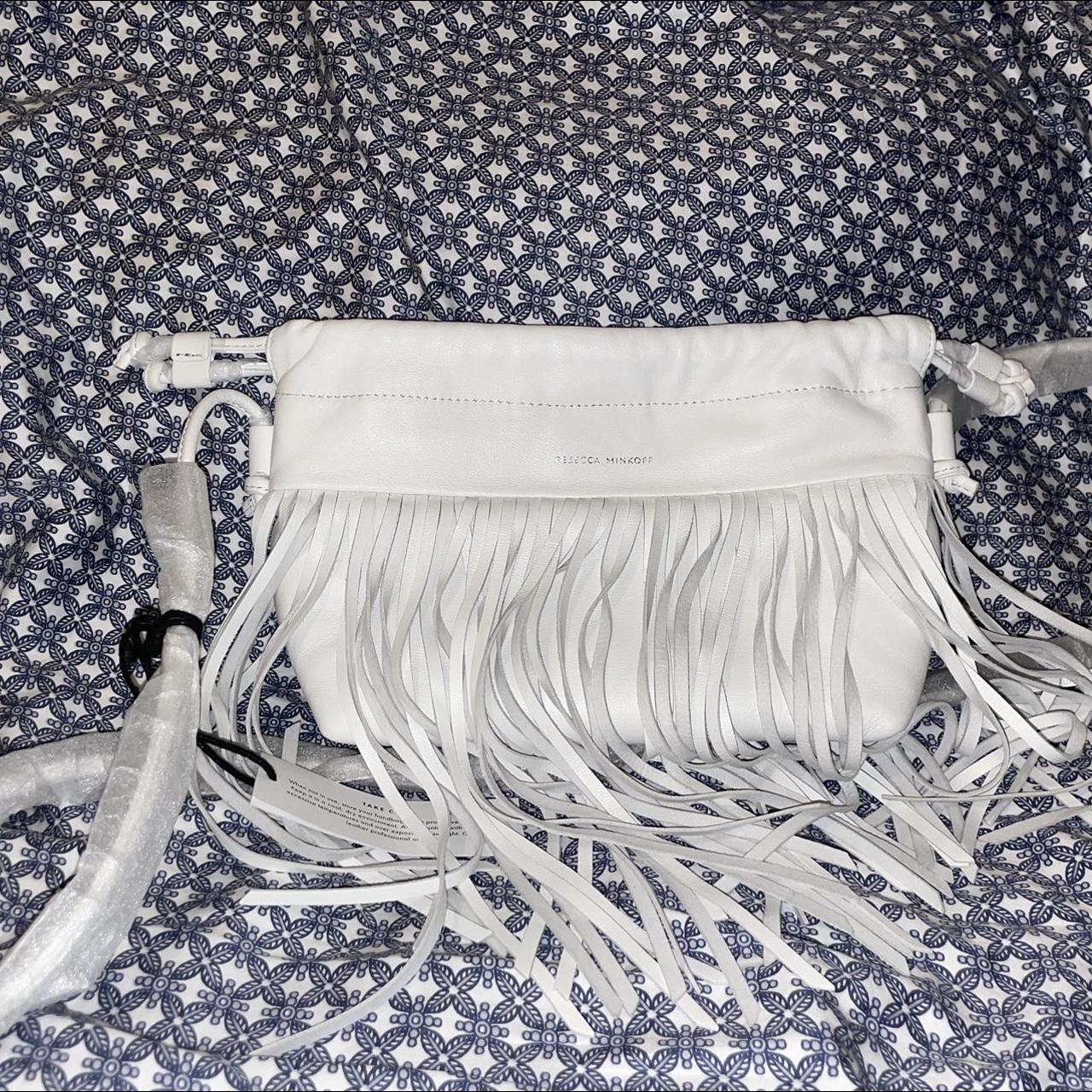 White rebecca 2025 minkoff crossbody