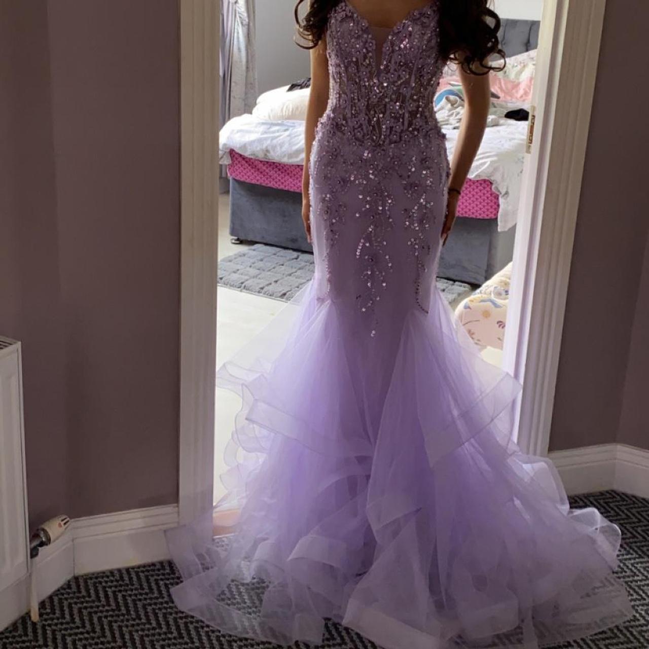 Lilac hot sale debs dress